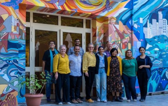 The project team in Alexandria