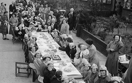 Coronation celebrations in Shrewsbury